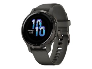 Garmin Venu 2S - graphite - sport watch with band