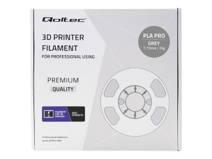 Qoltec Professional - grey - PLA Pro filament