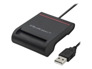 Qoltec 50642 - SMART card reader - USB 2.0