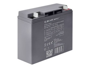 Qoltec - UPS battery - Lead Acid - 17 Ah