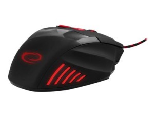 Esperanza MX201 WOLF - mouse - USB - red