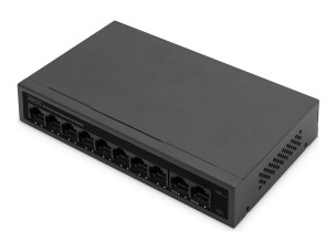 DIGITUS - switch - IEEE 802.3af, IEEE 802.3at - 8 ports - unmanaged