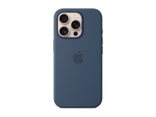 iPhone 16 Pro Silicone Case with MagSafe - Denim