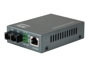 LevelOne FVT-1104 - fibre media converter - 10Mb LAN, 100Mb LAN
