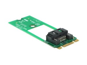 Delock Adapter M.2 NGFF > SATA 7 pin - storage controller - SATA 6Gb/s - M.2 Card