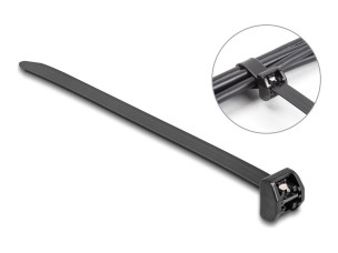 Delock cable tie - with metal tab