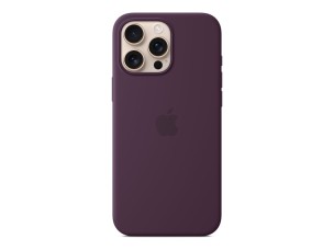 iPhone 16 Pro Max Silicone Case with MagSafe - Plum