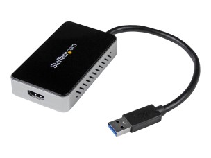 StarTech.com USB 3.0 to HDMI & DVI Adapter with 1x USB Port - External Video & Graphics Card Adapter - Dual Monitor Hub - Supports Windows (USB32HDEH) - docking station - USB 3.0 - HDMI - TAA Compliant