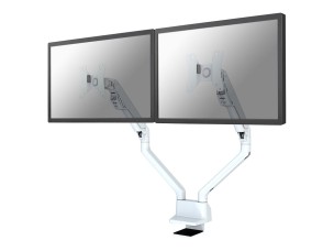 Neomounts FPMA-D750DWHITE2 mounting kit - full-motion - for 2 LCD displays - white