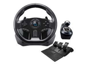 Superdrive GS850-X - wheel, pedals and gear shift lever set - wired