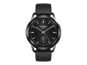 Xiaomi Watch S3 smart watch with strap - black