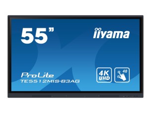 iiyama ProLite TE5512MIS-B3AG 55" Class (54.6" viewable) LED-backlit LCD display - 4K - for digital signage / interactive communication
