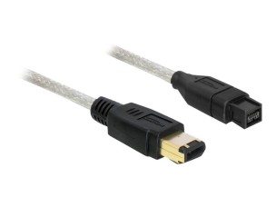 Delock - IEEE 1394 cable - FireWire 800 to 6 PIN FireWire - 3 m
