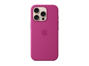 iPhone 16 Pro Silicone Case with MagSafe - Fuchsia