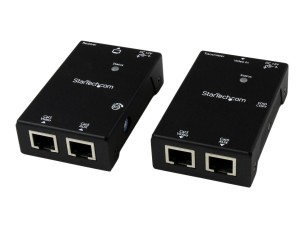 StarTech.com HDMI Over CAT5e / CAT6 Extender with Power Over Cable - 165 ft (50m) HDMI Video/Audio Over Dual Ethernet Cable Extender (ST121SHD50) - video/audio extender