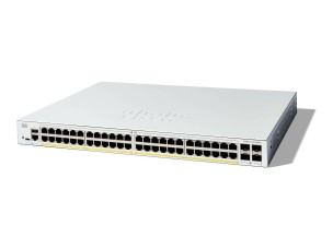 Cisco Catalyst 1300-48P-4G - switch - 48 ports - Managed - rack-mountable