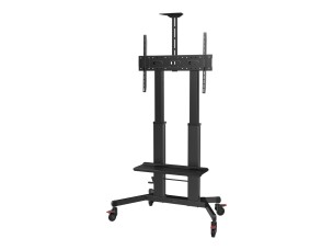 Vision X-Series VFM-F27 cart - height adjustable - for LCD display - matte black