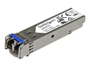 StarTech.com HPE J4859C Compatible SFP Module, 1000BASE-LX, 1GbE Single Mode (SMF)/Multi Mode MMF Fiber Optic Transceiver, LC Connector, 10km, 1310nm, DDM, HPE 1400, 1700, 1820, Mini GBIC - Lifetime Warranty (J4859CST) - SFP (mini-GBIC) transceiver module