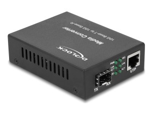 Delock - fibre media converter - 1GbE, 10GbE