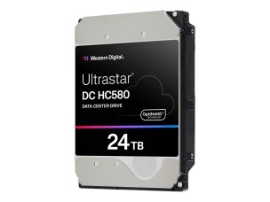 WD Ultrastar DC HC580 WUH722424ALE6L1 - hard drive - 24 TB - SATA 6Gb/s