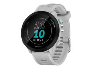 Garmin Forerunner 55 - white - sport watch with band - white