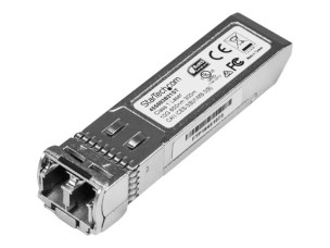 StarTech.com HPE 455883-B21 Compatible SFP+ Module, 10GBASE-SR, 10GbE Multi Mode (MMF) Fiber Optic Transceiver, LC 300m, 850nm, DDM, HPE 6120XG, 6120G, Flex Fabric, Mini GBIC Transceiver - Lifetime Warranty (455883B21ST) - SFP+ transceiver module - 10GbE