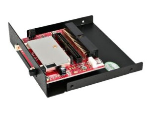 StarTech.com 3.5in Drive Bay IDE to Single CF SSD Adapter Card Reader (35BAYCF2IDE) - card reader - IDE