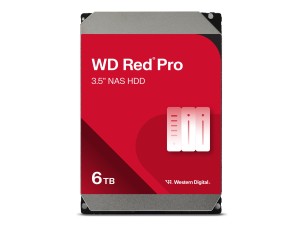 WD Red Pro WD6005FFBX - hard drive - 6 TB - SATA 6Gb/s