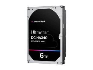 WD Ultrastar DC HA340 WUS721206BLE6L4 - hard drive - Data Centre - 6 TB - SATA 6Gb/s