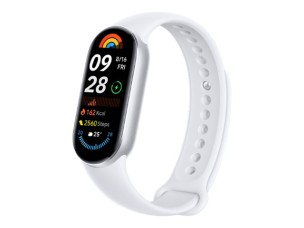 Xiaomi Smart Band 9 activity tracker with strap - glacier silver