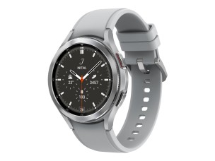 Samsung Galaxy Watch4 Classic - silver - smart watch with ridge sport band - silver - 16 GB