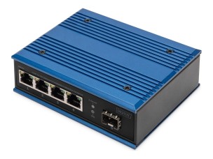 DIGITUS - switch - industrial - 4 ports - unmanaged