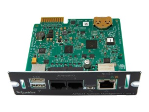 APC Network Management Card 3 with PowerChute Network Shutdown & Environmental Monitoring - remote management adapter