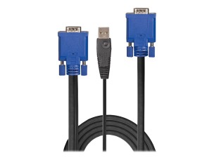 Lindy - keyboard / video / mouse (KVM) cable - 1 m