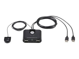 ATEN US224 2-Port USB Peripheral Sharing Device - USB peripheral sharing switch