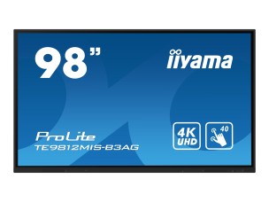 iiyama ProLite TE9812MIS-B3AG 98" Class (97.5" viewable) LED-backlit LCD display - 4K - for digital signage / interactive communication