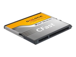 Delock CFast - flash memory card - 8 GB - CFast