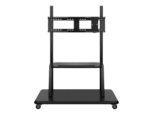 ViewSonic VB-STND-001-2C cart - for interactive flat panel / LCD display - rolling trolley stand