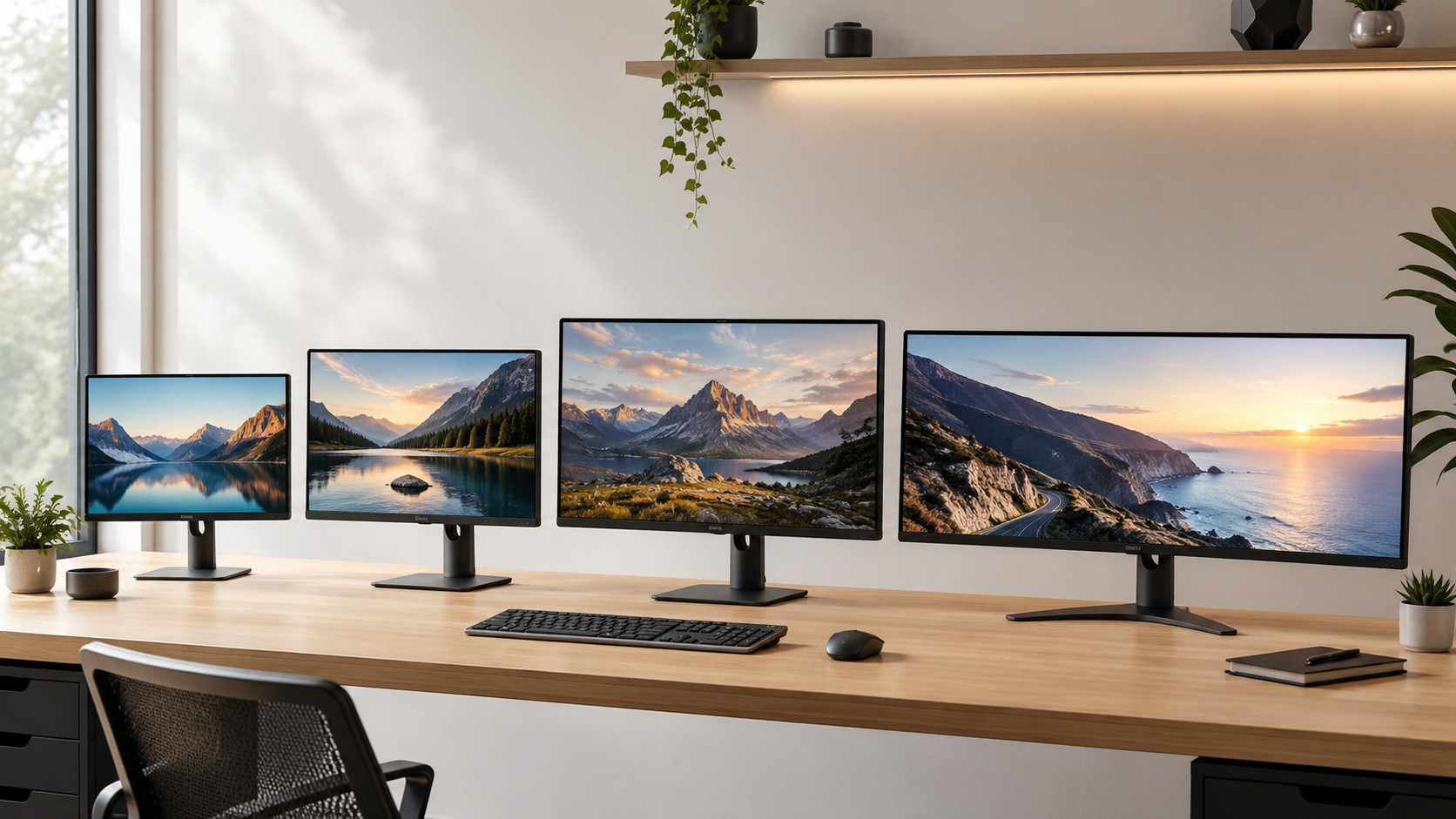 Cik lielu monitoru izvēlēties - darbam un spēlēm?