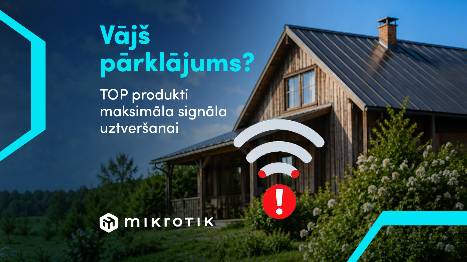 Ātrs internets lauku mājā – vai tikai mīts?