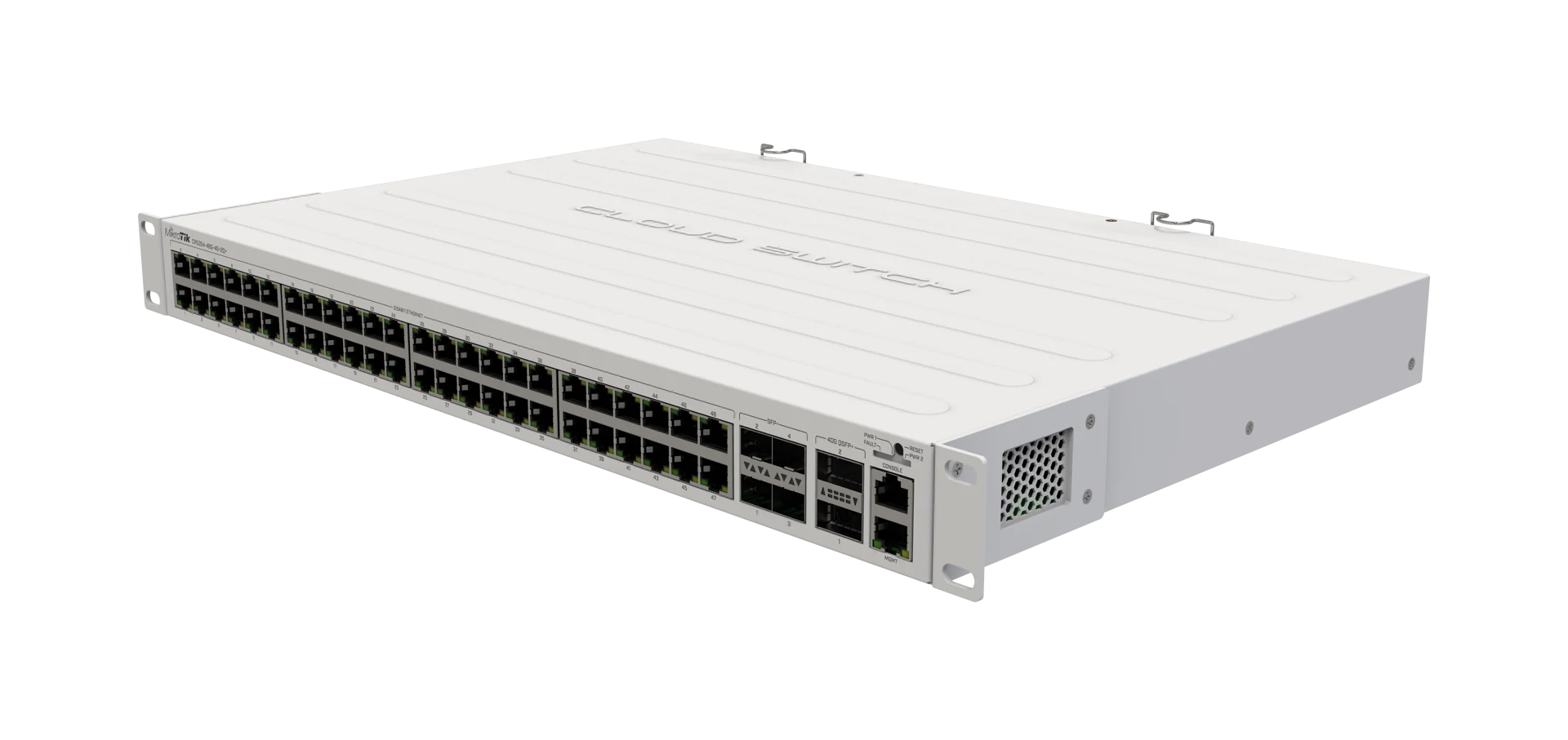 MikroTik slēdzis uzņēmuma tīkla infrastruktūrai